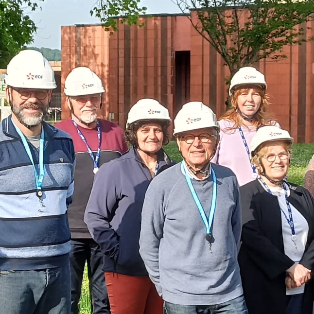 Formation des membres de la CLI : visite de la centrale nucléaire