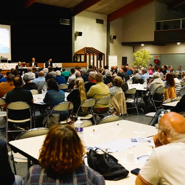 Plus de 200 participants à la réunion publique sur le changement climatique