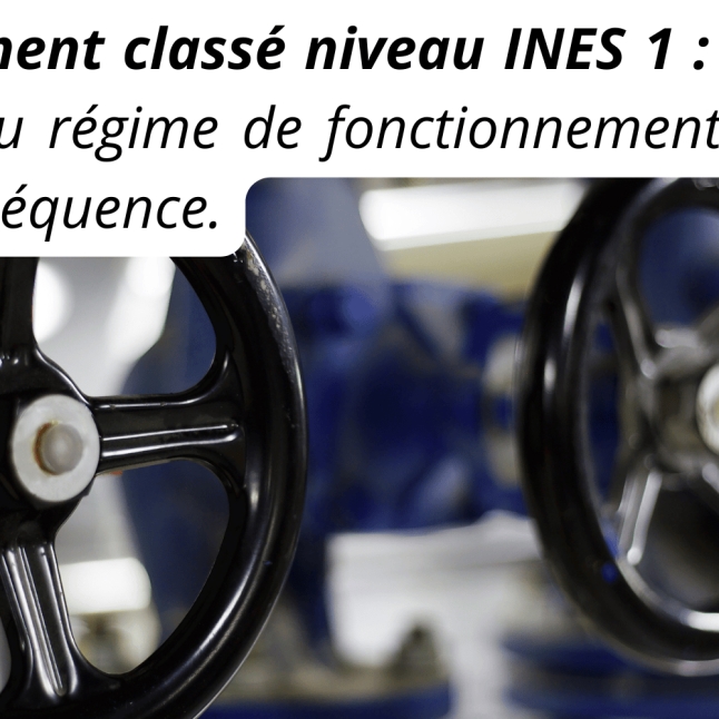 Evènement niveau INES 1 du 26 décembre 2025